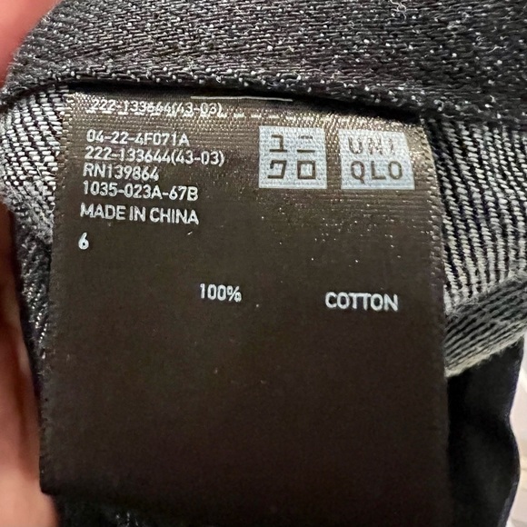 𝅺ines DE LA FRESSANGE Paris denim skirt. Size 7. - Picture 7 of 8